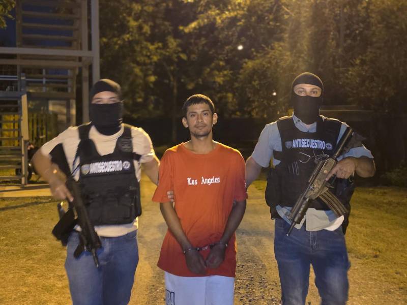 El supuesto cómplice también fue detenido.