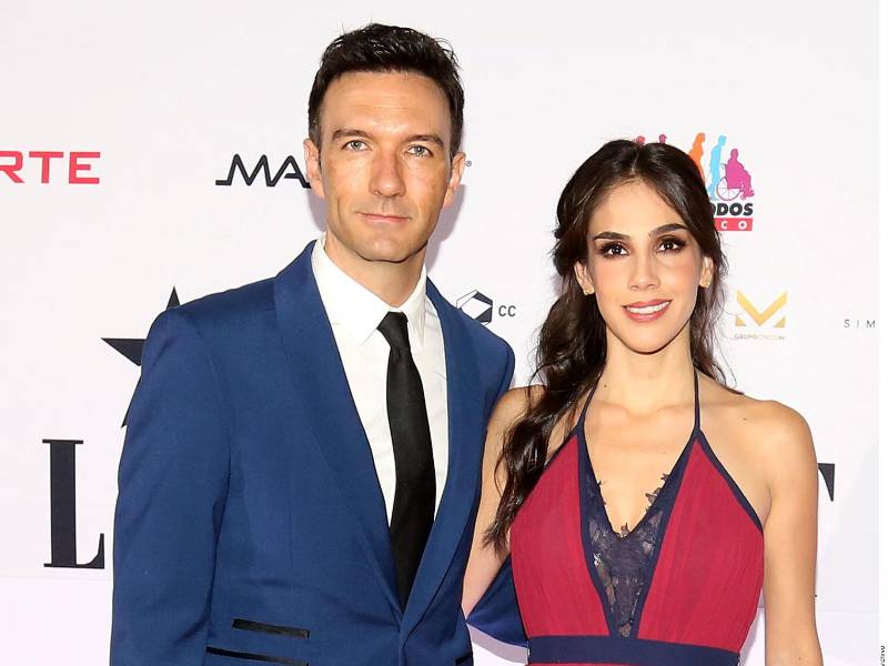 Sandra Echeverría y Leonardo de Lozanne en una foto de archivo.