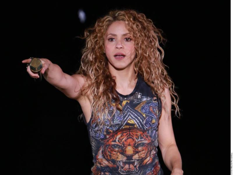 La cantante colombiana Shakira.