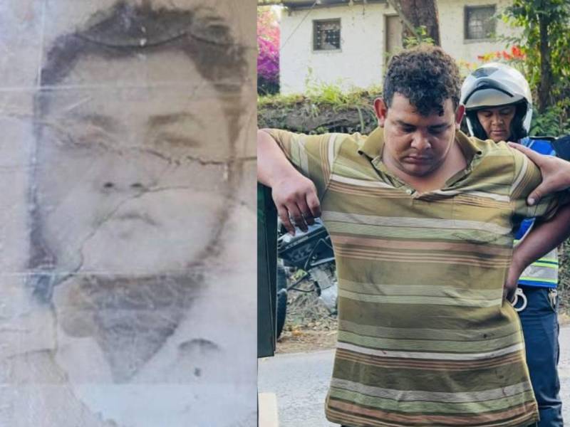 Wilfredo Baca Carrasco (a la izquierda) y Jorge Alberto Chavarría Padilla.