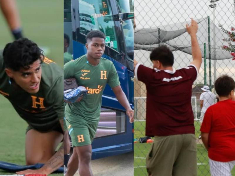 Las imágenes más curiosas que dejó un nuevo entrenamiento de Honduras en Houston de cara al amistoso de lujo que tendrá ante la Argentina de Lionel Messi.