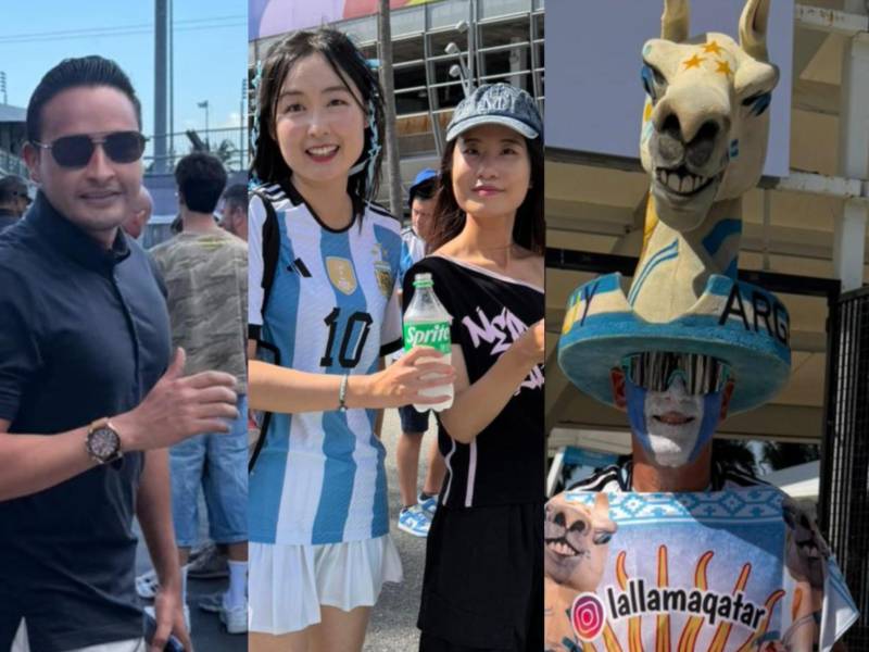 Fiesta en Miami con espectacular ambiente por el Argentina vs Cabo Verde correspondiente a los 16avos de final del Mundial 2026.