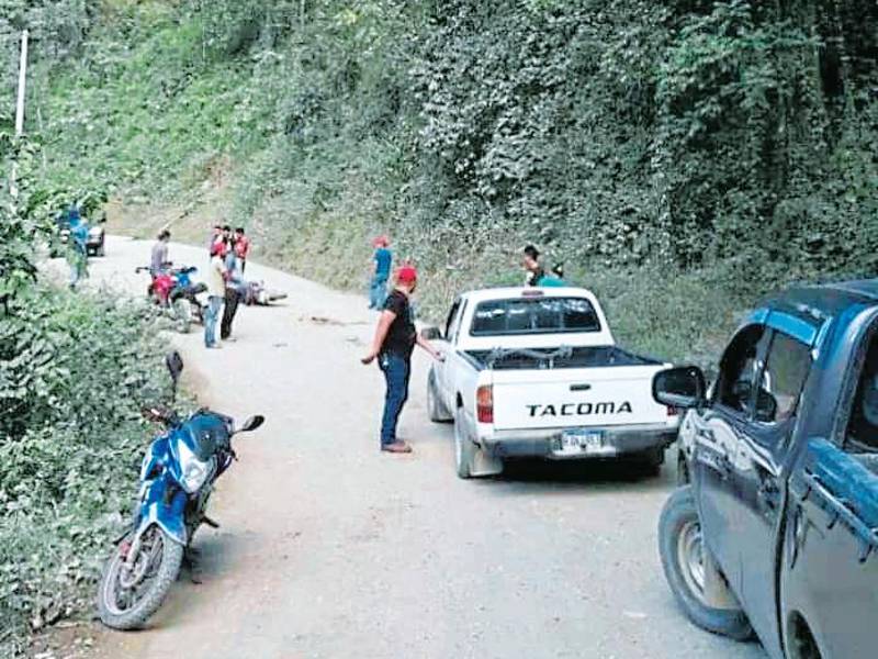 <b><span class=mln_uppercase_mln>Escena.</span></b> Personas que transitaban por la zona alertaron a las autoridades.