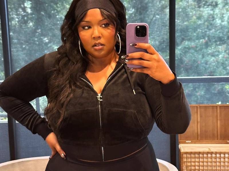 La cantante estadounidense Lizzo.