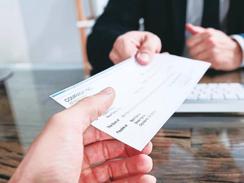 In 2022, it will be possible to pay by check in any amount digitally