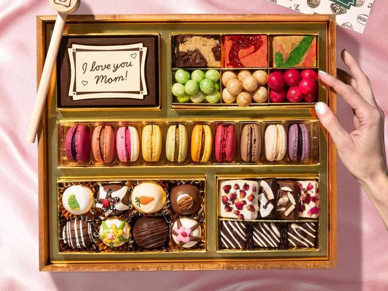 Tabla de dulces o de quesos.