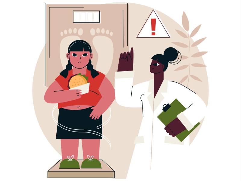 Es conveniente que vigile el peso de sus hijos, a fin de evitarles enfermedades a futuro.