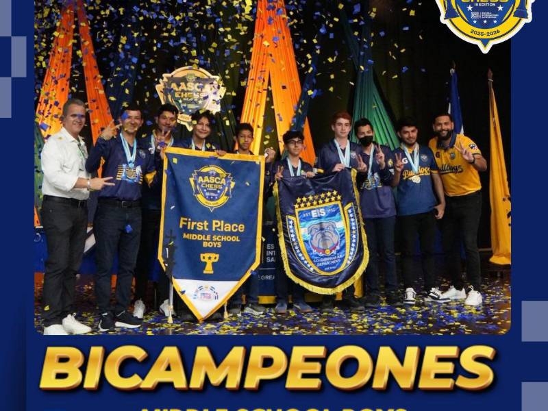 EIS reafirma su liderazgo en el AASCA Ajedrez