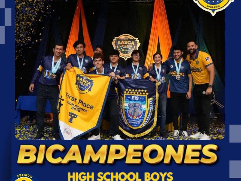 EIS reafirma su liderazgo en el AASCA Ajedrez