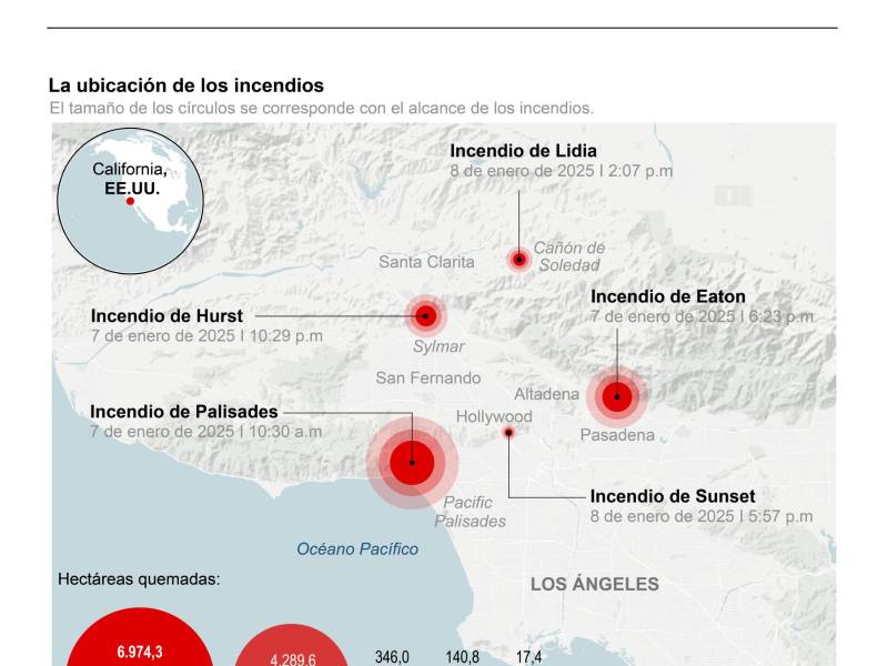 Indocumentados se unen para remover árboles y escombros ante incendios en Los Ángeles