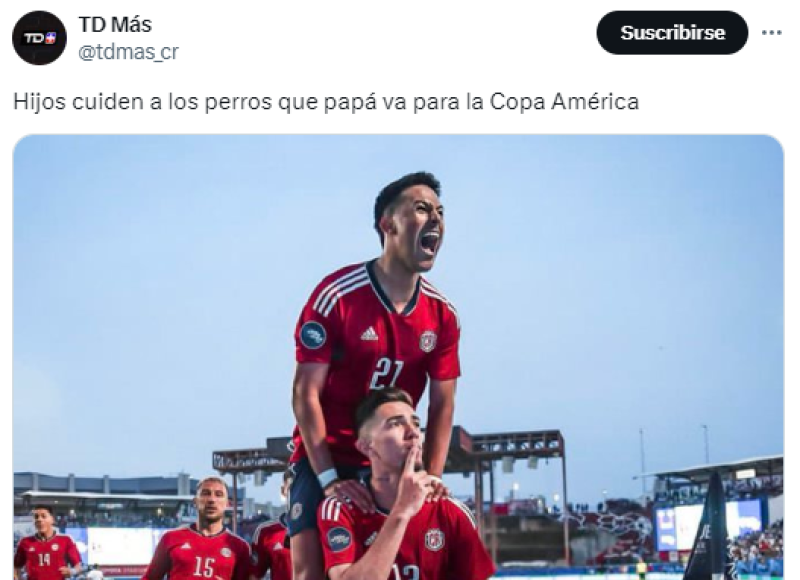 Otro de los posteos de TD Más de Costa Rica.