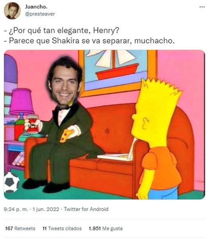 Los memes tras la supuesta separación de Shakira y Piqué