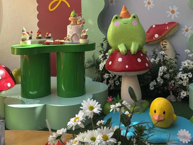 Así fue decorado el cumpleaños de Inti.