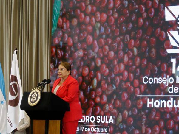 La presidenta hondureña Xiomara Castro propuso durante la apertura del evento la creación de un fondo internacional para el café.