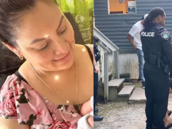 VÍDEO: Policía se lleva hijos de hondureña asesinada tras revisar teléfono