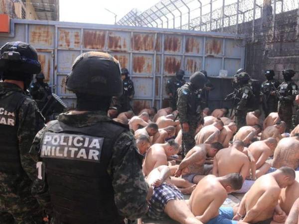 El control de las cárceles lo tiene la Policía Militar.