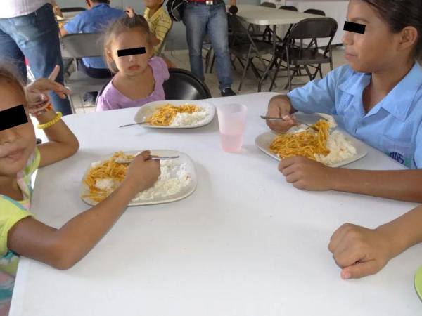 Comedor infantil en Honduras | Fotografía de referencia