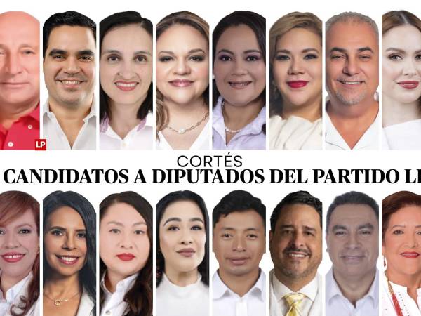Ellos estarán en la papeleta de diputados por Cortés para las elecciones generales