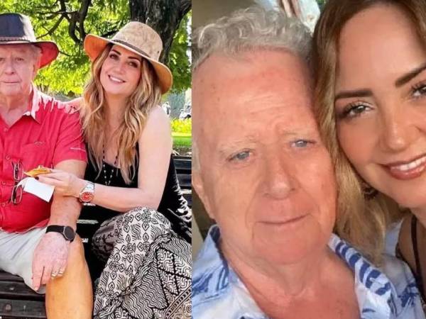 Juan Legarreta y su hija Andrea Legarreta en fotografías de archivo.