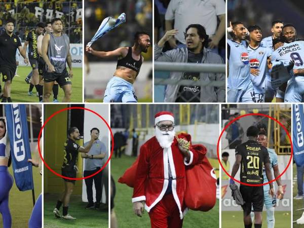 Las imágenes que nos dejó el triunfo de Motagua (0-2) contra Real España en el partido de ida de las semifinales del Torneo Apertura 2024 de la Liga Nacional, en el estadio Morazán.