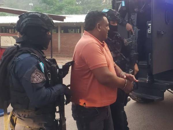 Mario Rodolfo Mejía Cubillas al momento de su captura.