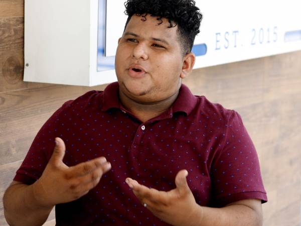 Ángel Fúnez ofreció su testimonio durante una entrevista con LA PRENSA Premium en San Pedro Sula.