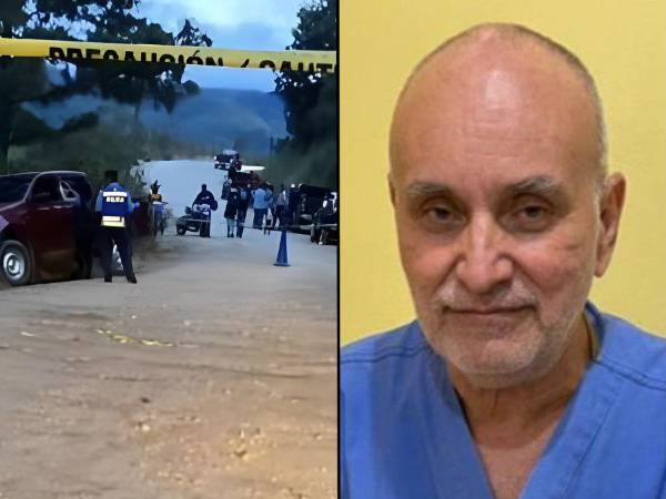 Un reconocido doctor hondureño fue acribillado a balazos en un pueblo situado en el occidente del país.