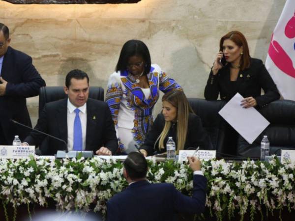 La jornada de presentación y discusión duró más de tres horas dentro del Congreso Nacional.