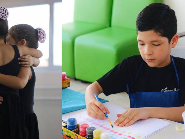 Alumnos de Assemblé Studio en sus clases artísticas.