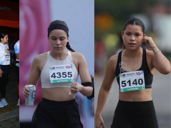 ¡Solo bellezas! La Maratón de LA PRENSA, además de una fiesta deportiva, fue escenario de mujeres guapísimas.