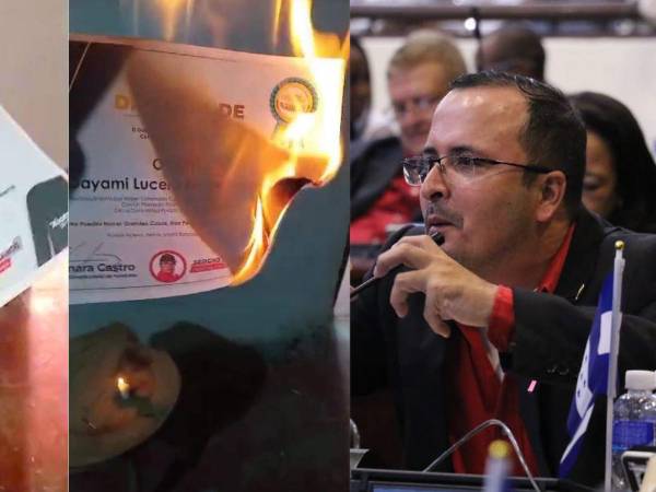 Un padre de familia, en Santa Bárbara, quemó el diploma de honor de su hija, quien había sido reconocida como <b>excelencia académica</b> en su centro educativo.