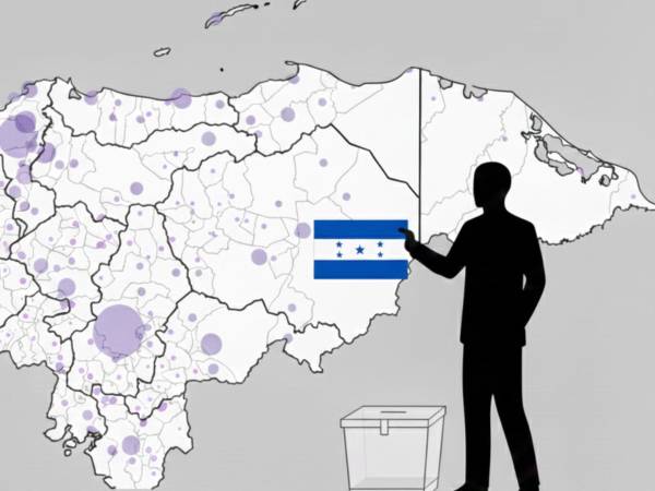 Solo Francisco Morazán y Cortés concentran el 21% del total de los votantes a nivel nacional y en Estados Unidos, según los registros del CNE.