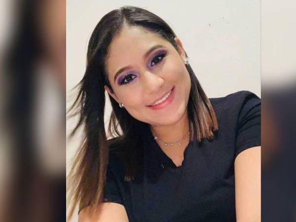 Erika Romero, periodista hondureña que falleció.