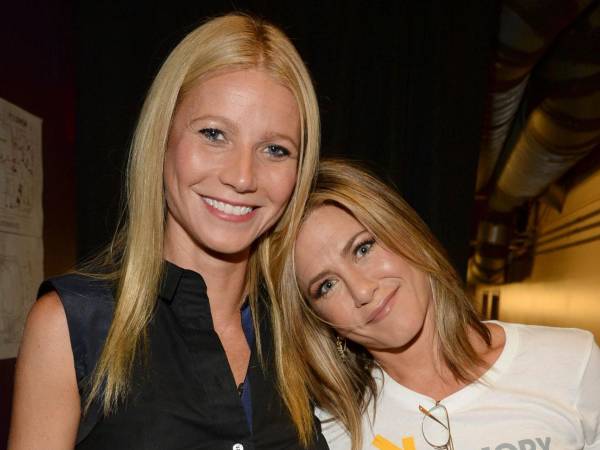 Jennifer Aniston y Gwyneth Paltrow en una foto de archivo.