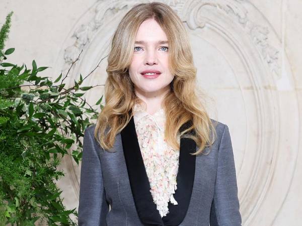 La modelo rusa Natalia Vodianova está feliz con la buena nueva.