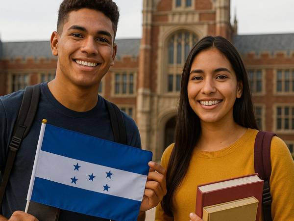 El número de estudiantes hondureños en Estados Unidos alcanzó su nivel más alto en la última década.