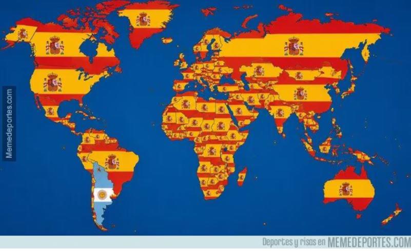Burlas a Cristiano y Messi: los memes tras la final España-Argentina en el Mundial