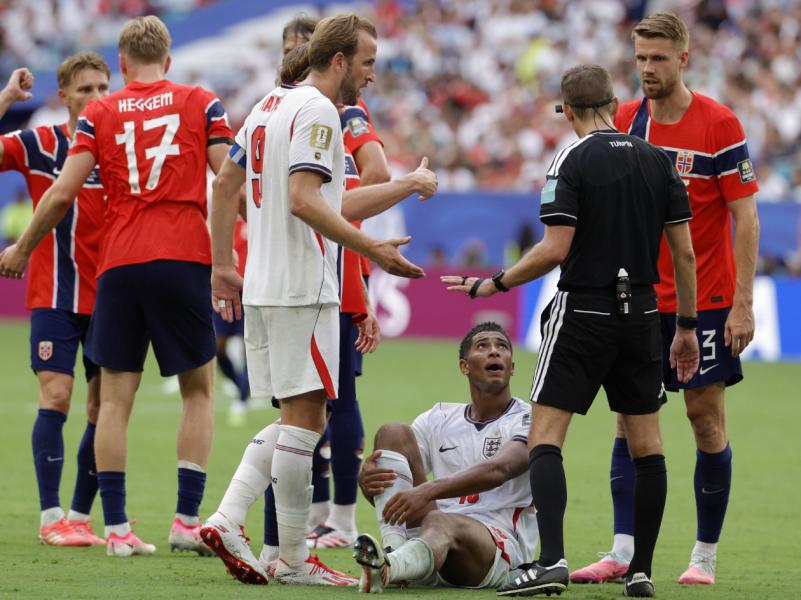 ¿Bellingham se pierde el Inglaterra vs Argentina? Lo último sobre el inglés