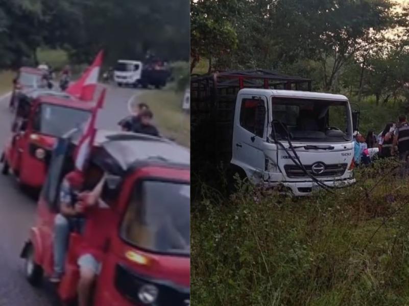 Aplastados, sin frenos en una curva y nueve víctimas tras caravana mortal en Santa Bárbara