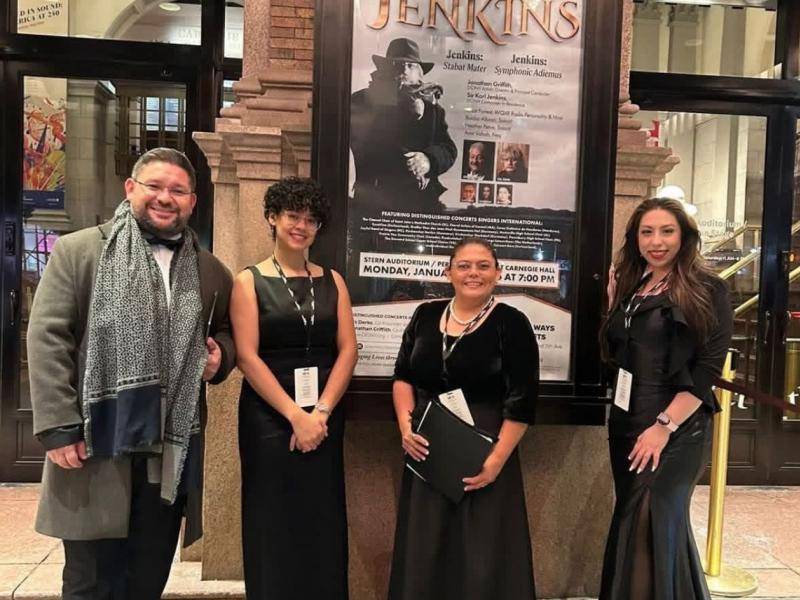 La delegación de artistas hondureños estuvo conformada por: Juan José Micheletti, Blanca Ávila, Norma López e Isbela Osorio.