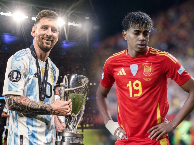 Alejandro Domínguez, presidente de la Conmebol, proclama a Argentina bicampeona en un giro que nadie vio venir.