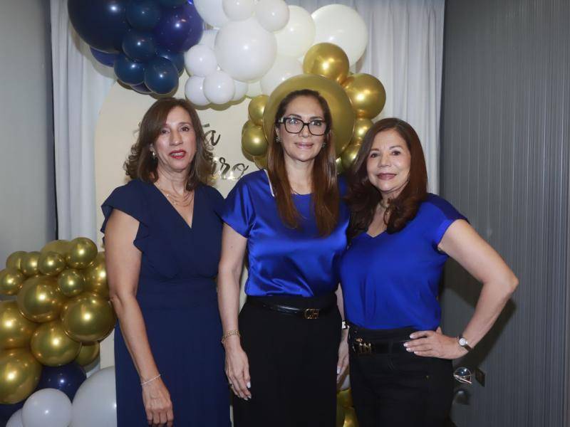 Mayte Prieto, María Dolores Sosa y Gladys Bonilla