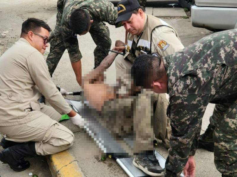 <b>Germán Neptali Rivera</b>, de 56 años, fue encontrado este martes en la 33 calle de San Pedro Sula.
