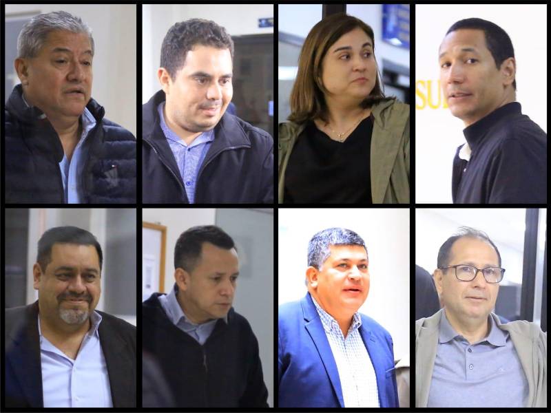 Los ocho empleados del BCH regresaron ayer a sus casas. La audiencia inicial quedó programada para el jueves 18 de junio a las 9:30 am.