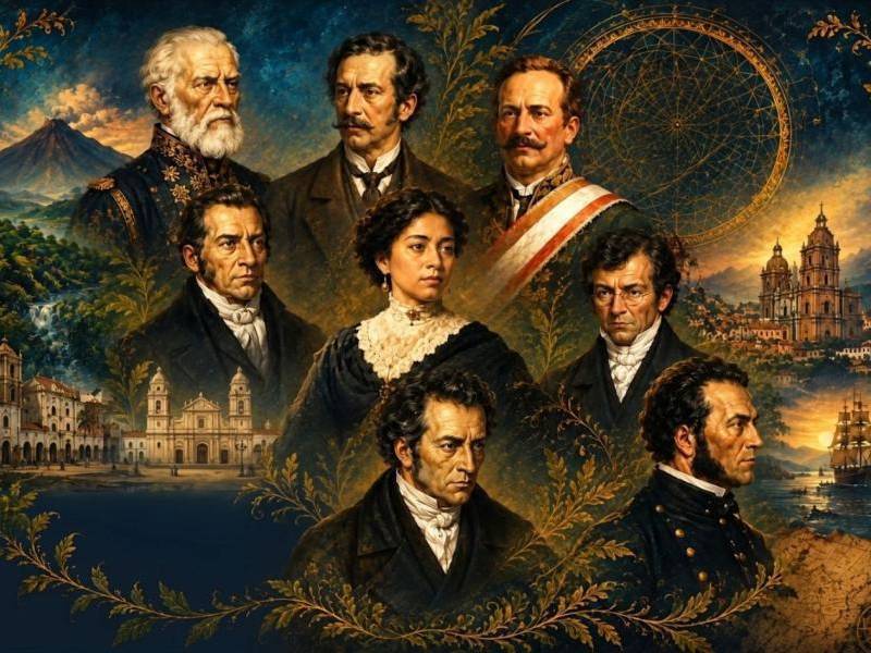 La morada final de diversos personajes ilustres centroamericanos se desconoce, pero incluso cuando existe relativa certeza de su ubicación, estas se encuentran, en muchos casos, entre el olvido y el abandono.