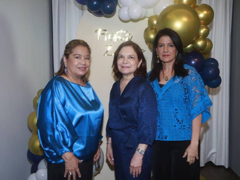 Anna Sabillón, Rita Díaz Del Valle y Norma Khoury