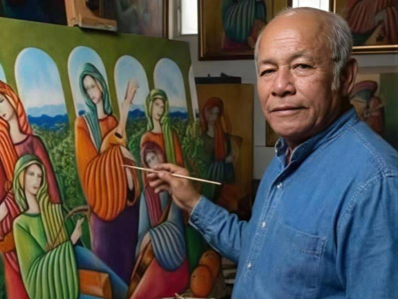 “Cada cuadro tiene una parte de uno mismo”, afirma César Milla.