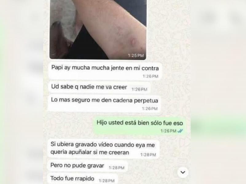 Nadie me va a creer: reveladores chats de sospechoso de matar a su pareja en San Manuel