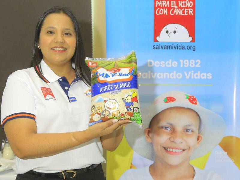 Bolsa conmemorativa de Arroz Mr. Dieck inspirada en el arte infantil.