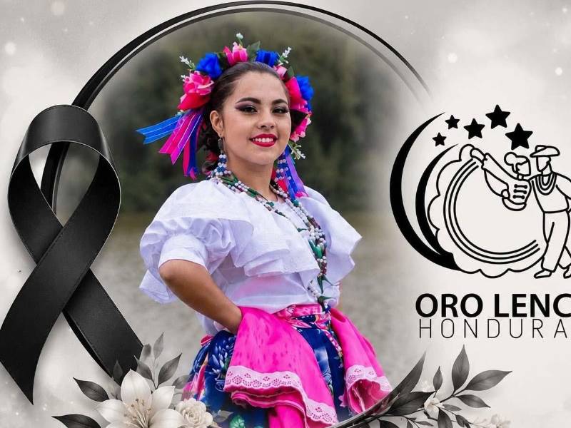 Muere Alejandra Reyes, bailarina de Oro Lenca, tras accidente en moto en La Esperanza
